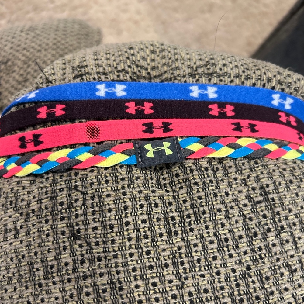 4 Under Armour Colorful Headbands